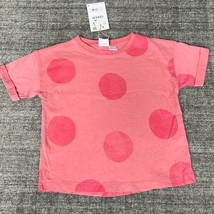 Zara Polka Dot Toddler T- Shirt 2-3T